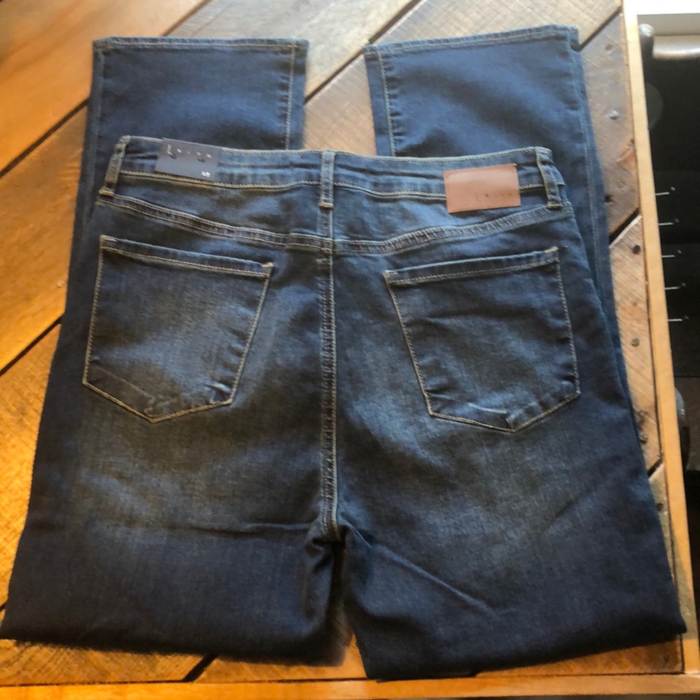 Leith high-rise crop flare jeans - Picture 2 of 8